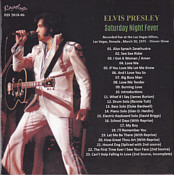 Saturday Night Fever - Elvis Presley Bootleg CD