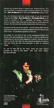 Showroom Internationale 1971 - Elvis Presley Bootleg CD