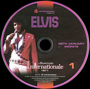 Showroom Internationale 1971 - Elvis Presley Bootleg CD