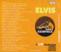Spliced Takes - Nashville - Elvis Presley Bootleg CD
