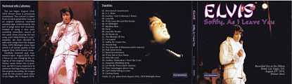 Softly As I Leave You - Elvis Presley Bootleg CD