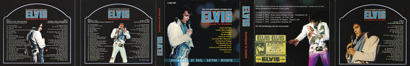 Southbend To Wichita - The 1974 September/October Tour - Elvis Presley Bootleg CD