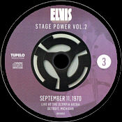 Stage Power Vol.2 - The September Tour 1970  - Elvis Presley Bootleg CD