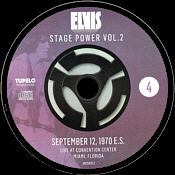 Stage Power Vol.2 - The September Tour 1970  - Elvis Presley Bootleg CD