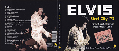 Steel City '73 - Elvis Presley Bootleg CD