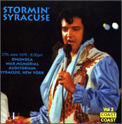 Stormin' Syracuse - Elvis Presley Bootleg CD