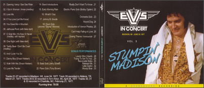 Stumpin' Madison - Elvis Presley Bootleg CD