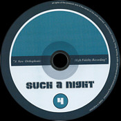 Such A Night - Elvis Presley Bootleg CD