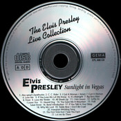 Sunlight In Vegas - Elvis Presley Bootleg CD