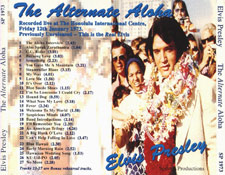 The Alternate Aloha - Elvis Presley Bootleg CD