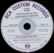 The American Way Vol.5 - Elvis Presley Bootleg CD