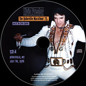 The Asheville Marathon '75 - Elvis Presley Bootleg CD