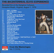 The Bicentennial Elvis Experience - Elvis Presley Bootleg CD