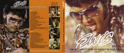 The Brightest Star On Sunset Boulevard - Elvis Presley Bootleg CD