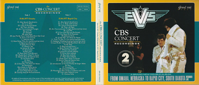 The CBS Concert Recordings - Elvis Presley Bootleg CD
