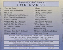 The Event - Elvis Presley Bootleg CD