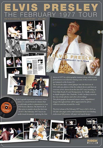 The February Tour 1977 Volume - Elvis Presley Bootleg CD
