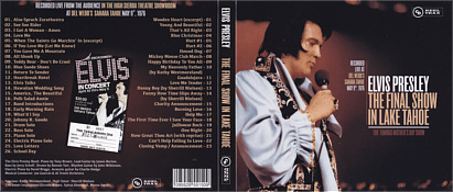 The Final Show In Lake Tahoe - Elvis Presley Bootleg CD