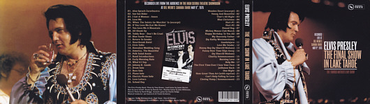 The Final Show In Lake Tahoe - Elvis Presley Bootleg CD