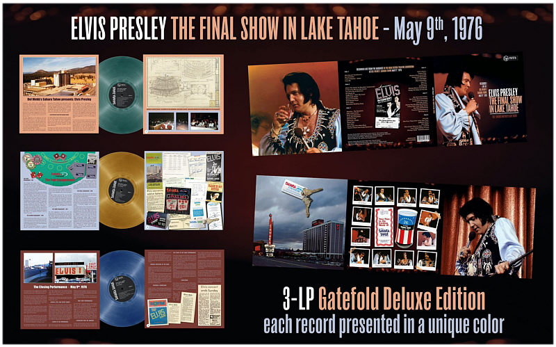 The Final Show In Lake Tahoe - Elvis Presley Bootleg CD