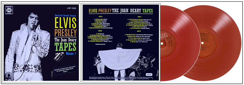 The Joan Deary Tapes - Volume 1 (LP/CD) - Elvis Presley Bootleg CD