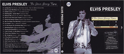 The Joan Deary Tapes Volume 1 - Elvis Presley Bootleg CD