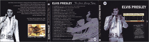 The Joan Deary Tapes Volume 1 - Elvis Presley Bootleg CD