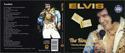 The King At The Aud - Elvis Presley Bootleg CD