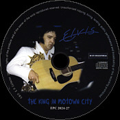 The King In Motown City - Elvis Presley Bootleg CD