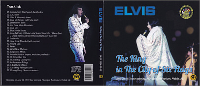 The King In The City Of Six Flags - Elvis Presley Bootleg CD