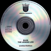 The Legend Lives - Elvis Presley Bootleg CD