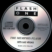 The Memphis Flash Hits Las Vegas - Elvis Presleyx Bootleg CD