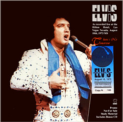 There's No Tomorrow - Elvis Presley Bootleg CD