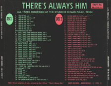 There's Always Him - Elvis Presley Bootleg CD