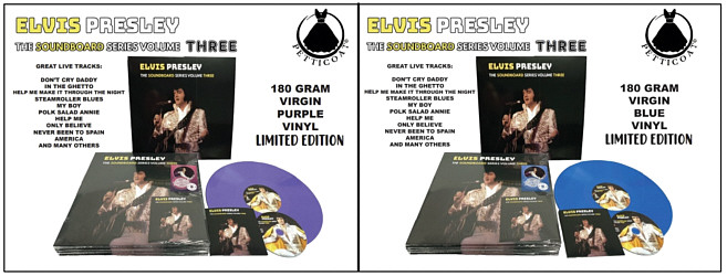 The Soundboard Series Volume 3 (LP/CD) - Elvis Presley Bootleg CD - Elvis Presley Bootleg CD