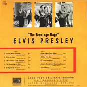 The Teen-Age Rage - Elvis Presley Bootleg CD