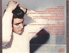 The Unissued Elvis / 1956 - 1958 - Elvis Presley Bootleg CD