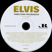 Tinseltown Troubadour Vol. 2 - Elvis Presley Bootleg CD