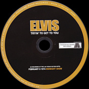 Trying To Get To You - Elvis Presley Bootleg CD - Elvis Presley Bootleg CD