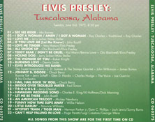 Tuscaloosa, Alabama - Elvis Presley Bootleg CD