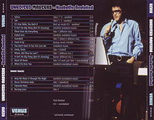 Unedited Masters Nashville 1970 - Revisted - Elvis Prssley Bopotleg CD
