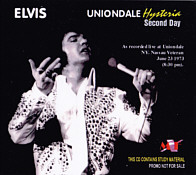 Uniondale Hysteria Second Day - Elvis Presley Bootleg CD