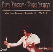 Vegas Variety Vol. 1 - Elvis Presley Bootleg CD