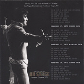 Walk A Mile In My Shoes | On Stage January / February 1970 - The "On Stage Recordings" - Elvis Presley Bootleg CD