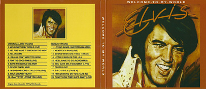 Welcome To My World - Elvis Presley Bootleg CD