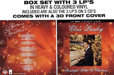 Wonderful World Of Christmas - The Real Alternate Album - Elvis Presley Bootleg CD
