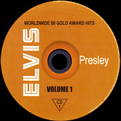 Worldwide Gold Award Hits Vol.1 & 2 - Elvis Presley Bootleg CD