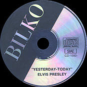 Yesterday / Today - Elvis Presley Bootleg CD