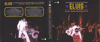 You Know, My Bass Man Is Bound To Die - Elvis Presley Bootleg CD
