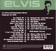 One Night In Vegas - Elvis Presley Bootleg CD